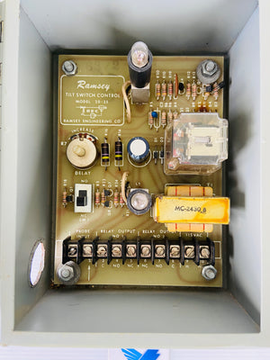 20-35  -  RAMSEY 2035  TILT SWITCH CONTROL