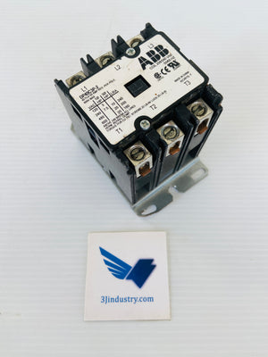 DP40C3P-2 - 600V - 40A - 208/240VAC - 50/60HZ  -  ABB DP40C3P2 CONTACTOR