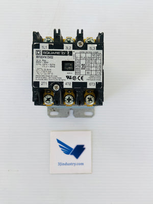 8910DPA13V02 - 30A - 600V COIL 110/120V 50/60HZ  -  SQUARE D 8910DPA13V02 CONTACTOR