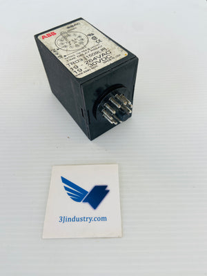 TRU3 1509LF - 19-264VAC - 19-30VDC - 10A@240VAC - 11 PIN  -  ABB TRU3 TIME DELAY RELAY