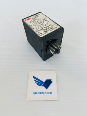 TRU3 1509LF - 19-264VAC - 19-30VDC - 10A@240VAC - 11 PIN  -  ABB TRU3 TIME DELAY RELAY