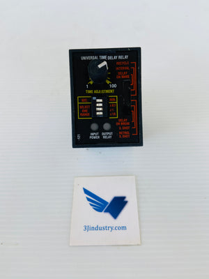 TRU3 1509LF - 19-264VAC - 19-30VDC - 10A@240VAC - 11 PIN  -  ABB TRU3 TIME DELAY RELAY