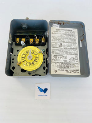 T103 - 110-125V - 60HZ - 24 HOUR   -   INTERMATIC T103 DIAL TIME SWITCH