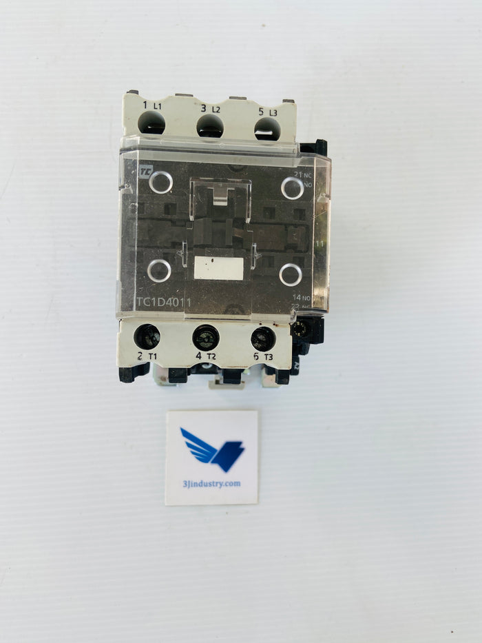 TC1-D40 11 - AC3 40A TX1D6U7 240V 50/60HZ  -  TECHSPAN INDUSTRIES INC TC1D4011 CONTACTOR