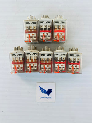 LOT OF 8 - RCP11 003 115/120V 50/60HZ 10A  -  CARLO GAVAZZI  RCP11003 RELAY
