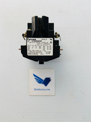 41NB30AF - 3 POLE - COIL 110/120V - 50/60HZ  -  FURNAS 41NB30AF CONTACTOR