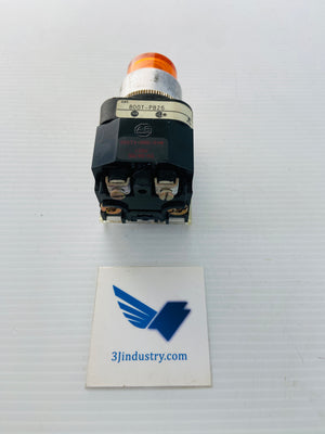 800T-PB26O - 240V - 50/60HZ - 755/1866 LAMP - ORANGE  -  ALLEN-BRADLEY 800TPB26O PUSH BUTTON