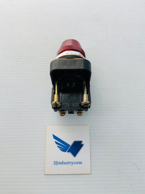 800T-PB16R - 120V - 50/60HZ - #12 LAMP RED -   -  ALLEN-BRADLEY 800T-PB PUSH BUTTON