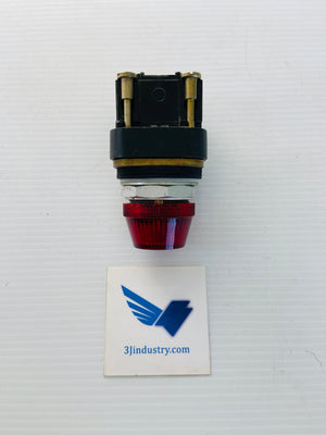 800T-PB16R - 120V - 50/60HZ - #12 LAMP RED -   -  ALLEN-BRADLEY 800T-PB PUSH BUTTON