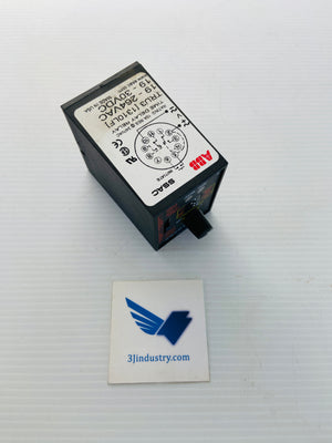 TRU3-1310LF - 19-264VAC - 19-30VDC - 10A@240VAC - 11 PIN  -  ABB TRU31310LF  TIME DELAY RELAY