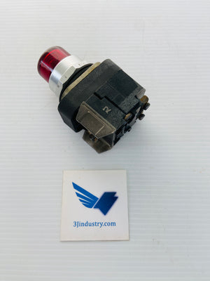 800T-FXP16X - RED - 120V - 50/60HZ   -  ALLEN-BRADLEY 800TFXP16X PUSH BUTTON