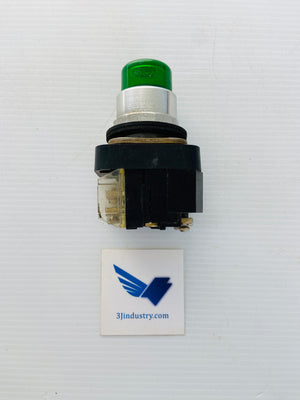 800T-PB16G - 120V - 50/60HZ - GREEN  -  ALLEN-BRADLEY 800TPB16G PUSH BUTTON