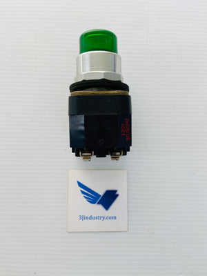 800T-PB16G - 120V - 50/60HZ - GREEN  -  ALLEN-BRADLEY 800TPB16G PUSH BUTTON