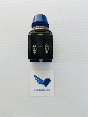 800T-P16B-OS - BLUE - #55 LAMP - 120V - 50/60HZ  -  ALLEN-BRADLEY 800TPB16B PILOT LIGHT