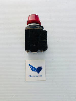 800TP16R-OS - 120V - 50/60HZ - RED  -  ALLEN-BRADLEY 800TP16OS PILOT LIGHT