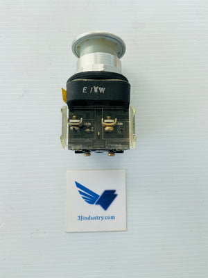 800T-FXP16X CLEAR WHITE - 120VAC - 50/60HZ   -  ALLEN-BRADLEY 800TFXP16X PUSHBUTTON