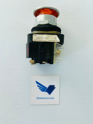 800T-FXP16X ORANGE- 120VAC - 50/60HZ   -  ALLEN-BRADLEY 800TFXP16X PUSHBUTTON