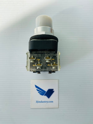 800T-PB16W - 120V - 50/60HZ - WHITE  -  ALLEN-BRADLEY 800TPB16W PUSHBUTTON