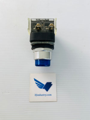 800T-FXP16XD4 - BLUE - 120VAC - 50/60HZ - LAMP 755/1866  -  ALLEN-BRADLEY 800TFXP16XD4 PUSHBUTTON