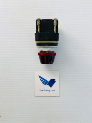 800T-Q10R - RED - 120VAC  -  ALLEN-BRADLEY 800TQ10R PILOT LIGHT