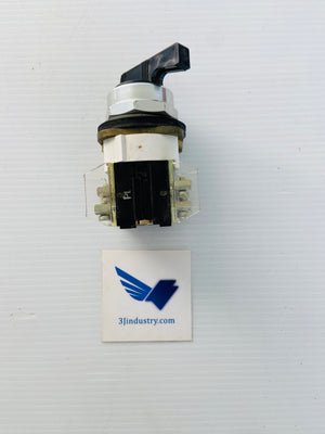 800T-J2KE7 - 800T-XA - 600VAC - 3 POSITION  -  ALLEN-BRADLEY 800TJ2KE7 SELECTOR SWITCH