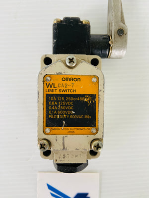WLCA2-T - 10A - 600VAC - 125 250 480VAC   -  OMRON WLCA2T LIMIT SWITCH
