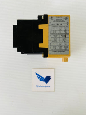 700-P400A1 - 10A - 600VAC - COIL 110-120V - 50/60HZ   -  ALLEN-BRADLEY AB 700P400A1 RELAY