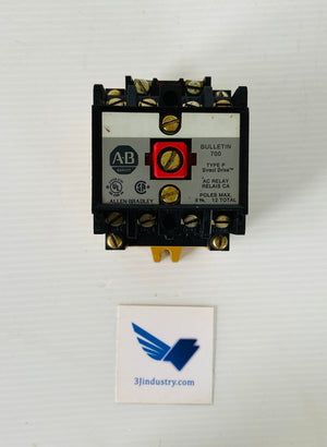 700-P400A1 - 10A - 600VAC - COIL 110-120V - 50/60HZ   -  ALLEN-BRADLEY AB 700P400A1 RELAY