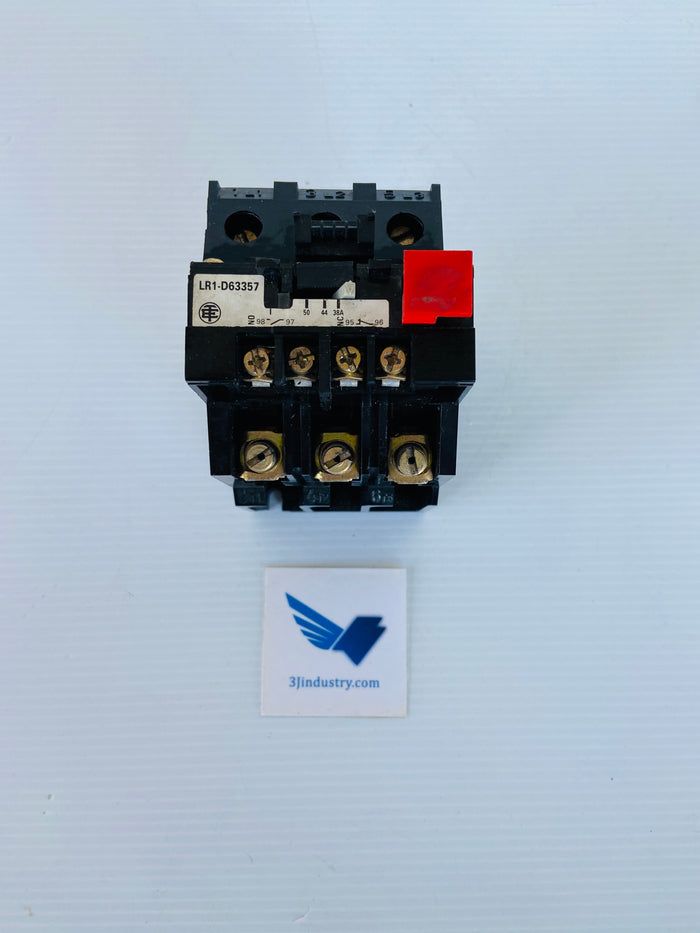 LR1-D63357 - 38-50A - 10A - 660V - 2NC - 2NO   -  TELEMECANIQUE LR1D63357 OVERLOAD RELAY