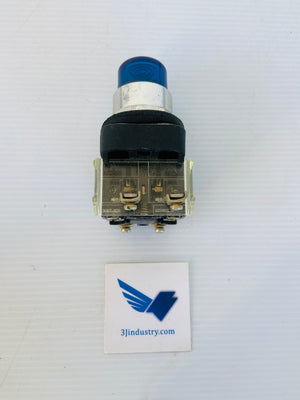800T-PB16B - 120V - 50/60HZ - BLUE  -  ALLEN-BRADLEY 800TPB16B PUSH BUTTON