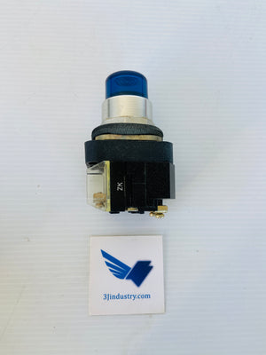 800T-PB16B - 120V - 50/60HZ - BLUE  -  ALLEN-BRADLEY 800TPB16B PUSH BUTTON