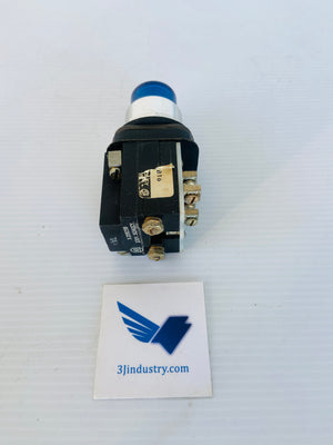 800T-PB16B - 120V - 50/60HZ - BLUE  -  ALLEN-BRADLEY 800TPB16B PUSH BUTTON