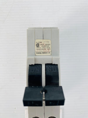 LL-12188 - 2 POLE - 120/24VAC - TYPE NC - 15A  -  FEDERAL PIONEER FPE LL12188 CIRCUIT BREAKER