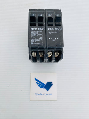BRD2152115 - 15A - BRD - 4 POLE - 120/240VAC   -  CUTLER HAMMER DNPL151515 CIRCUIT BREAKER