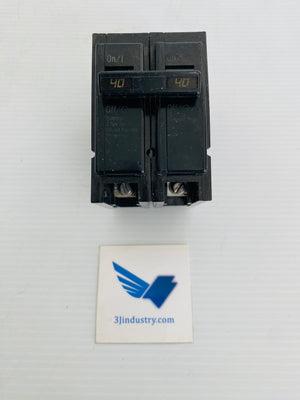 BQL240 - 40A - 2 POLE - 120/240VAC  -  COMMANDER LR48907 CIRCUIT BREAKER