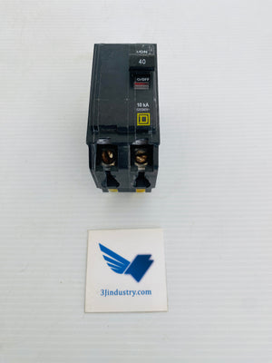 QO240 - DP-4075 - 40A - 2 POLE - 120/240VAC  -  SQUARE D Q0240 CIRCUIT BREAKER