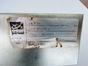 287013 J - Cat NO. 93000319 - Numerical Control - 24VDC - PILOT PANEL  -  OSAI 287013 CONTROLLER