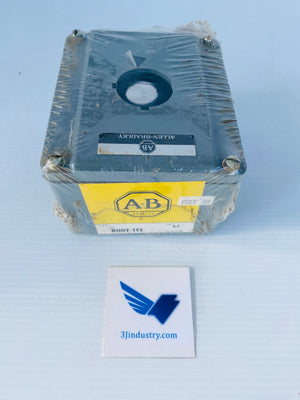 800T-1TZ - SER M - TYPE 4/13 - 30MM SIZE OPENING  -  ALLEN BRADLEY 800T1TZ PUSHBUTTON ENCLOSURE
