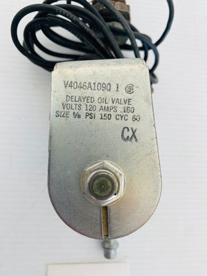 V4046A1090 - 120V - 0,16A SIZE 1/8 INCH - PSI 150 - CYC 60  -  HONEYWELL V4046A DELAYED OIL VALVE