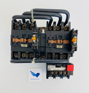 LC2-D403H7 - LR1-D40 355 - LX6-D40 093 - 93/110/120V - 3PH - 600V - 80A  -  TELEMECANIQUE LC2 REVERSING CONTACTOR