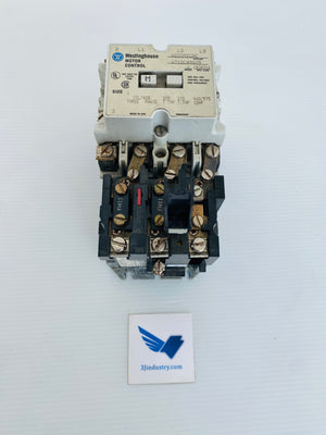 A200M1CAC - 3 POLE - 3 PHASE - 120VAC - SIZE 1 - 27A  -  WESTINGHOUSE A200M1CAC MOTOR STARTER