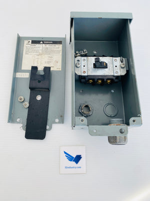 RCD5336 - 30a - 600vac - 3 phases - 3 wires - 3hp@20v  -  FEDERAL PIONEER FPE RCD5336 STARTER SWITCH