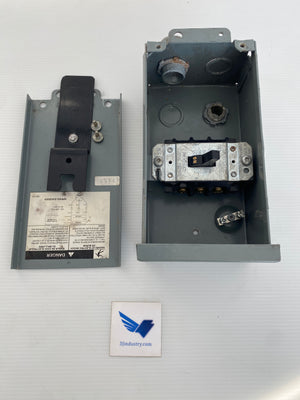 RCD5336 - 30a - 600vac - 3 phases - 3 wires - 3hp@20v  -  FEDERAL PIONEER FPE RCD5336 STARTER SWITCH