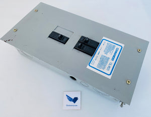 QL4125 - 4 SPACES - 8 CIRCUITS - 125A - 120/240VAC WITH 3 15A BREAKERS  -  COMMANDER QL4125 SUBPANEL