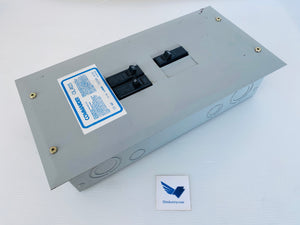 QL4125 - 4 SPACES - 8 CIRCUITS - 125A - 120/240VAC WITH 3 15A BREAKERS  -  COMMANDER QL4125 SUBPANEL