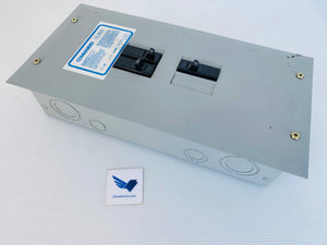 QL4125 - 4 SPACES - 8 CIRCUITS - 125A - 120/240VAC WITH 3 15A BREAKERS  -  COMMANDER QL4125 SUBPANEL