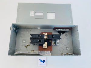 QL4125 - 4 SPACES - 8 CIRCUITS - 125A - 120/240VAC WITH 3 15A BREAKERS  -  COMMANDER QL4125 SUBPANEL
