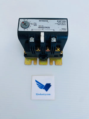 48ASD3M20 - CLASS 20 - 3 PHASE - ESP100 - 2,5-10A  -  SIEMENS 48ASD3M20 OVERLOAD RELAY