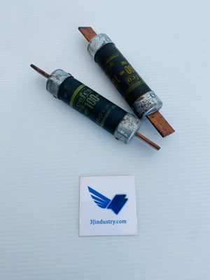 LOT OF 2  -  OT-100/250 - 100A - 250VAC - ONE TIME  -  CEFCO OT100250 FUSE
