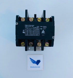 P30P47A12P1-120 - PHASE BARRIER BROKEN - 120VAC - 30A  -  POTTER & BRUMFIELD P30 CONTACTOR